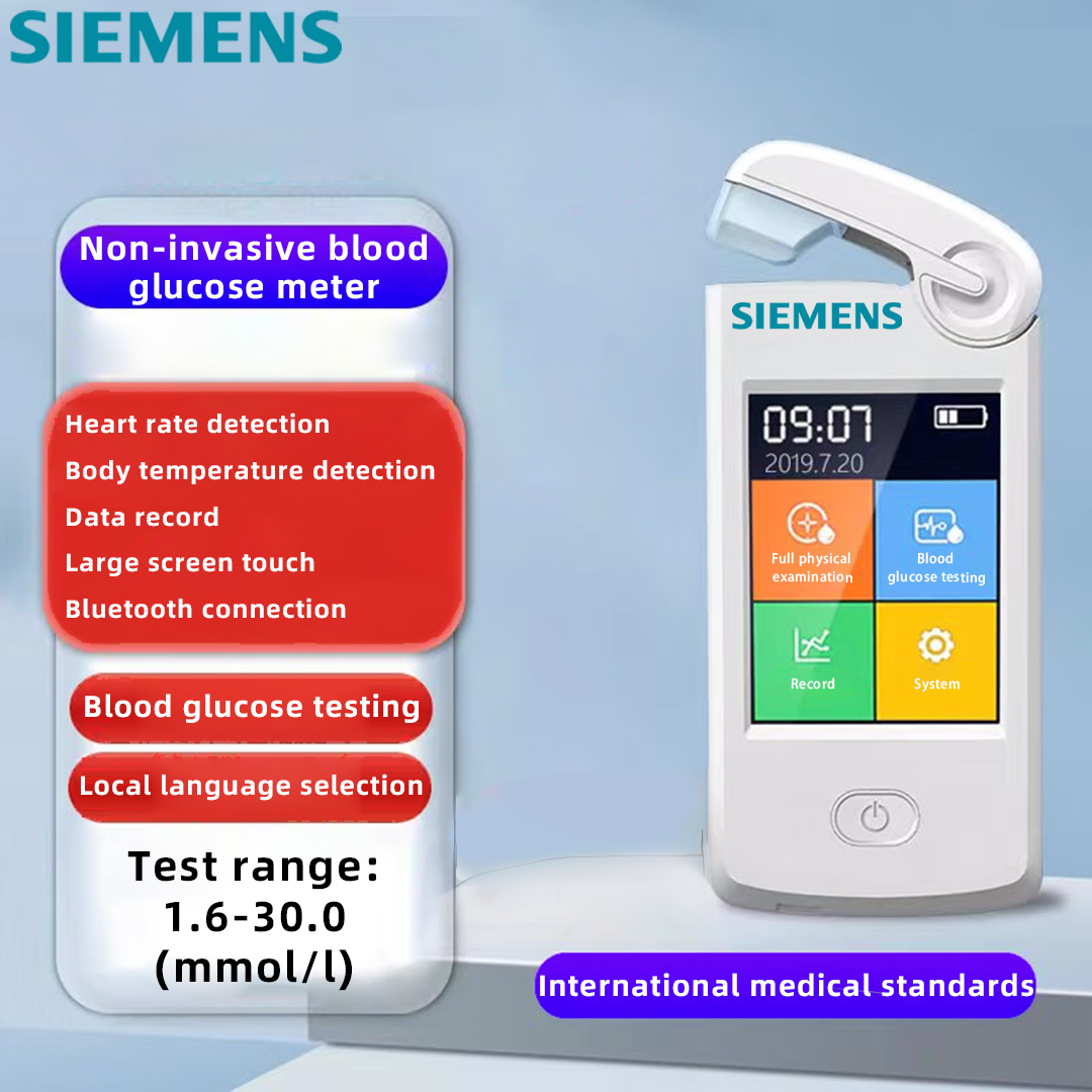 Opciones de idioma español, pruebas de glucosa en sangre.